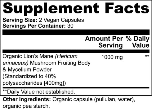 Attune Lion's Mane Mushroom Capsules